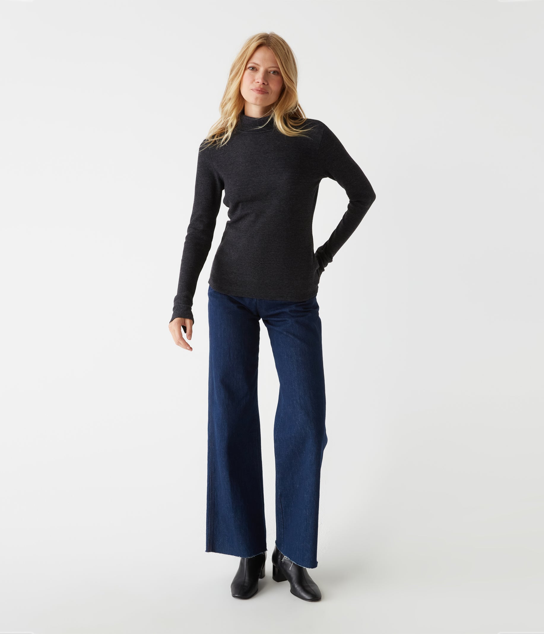 Mara sale Hoffman Leila Turtleneck Sweater Top