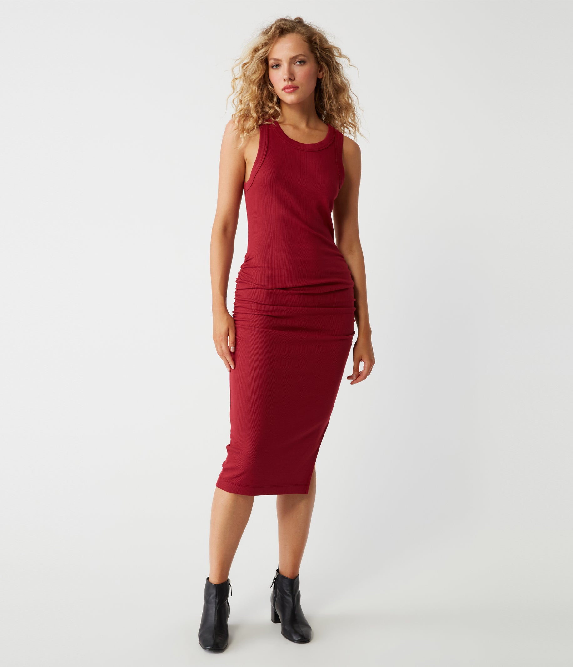 Wren Ribbed Midi Dress