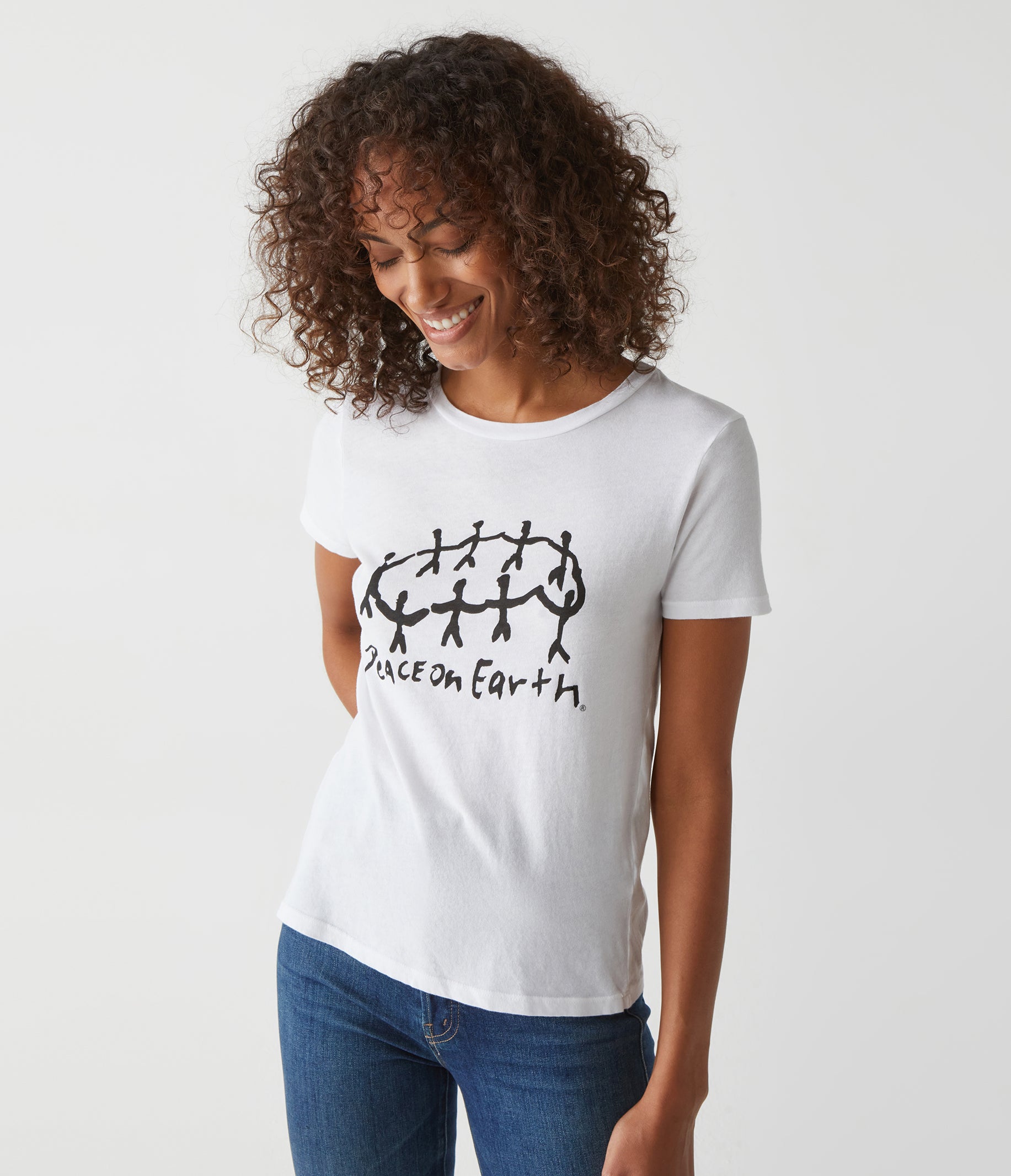 Peace on shop earth t shirt