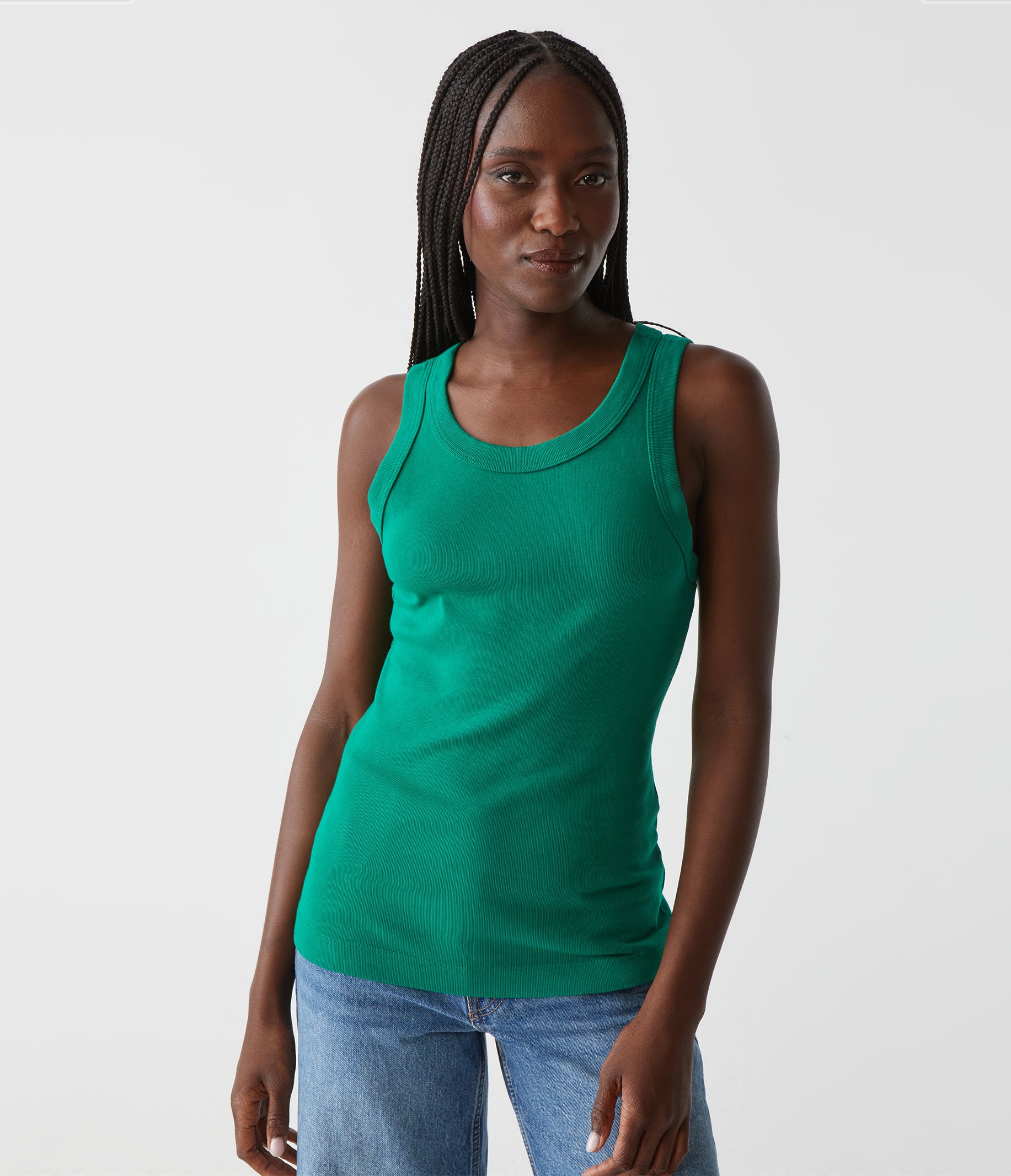 Green Tank Top