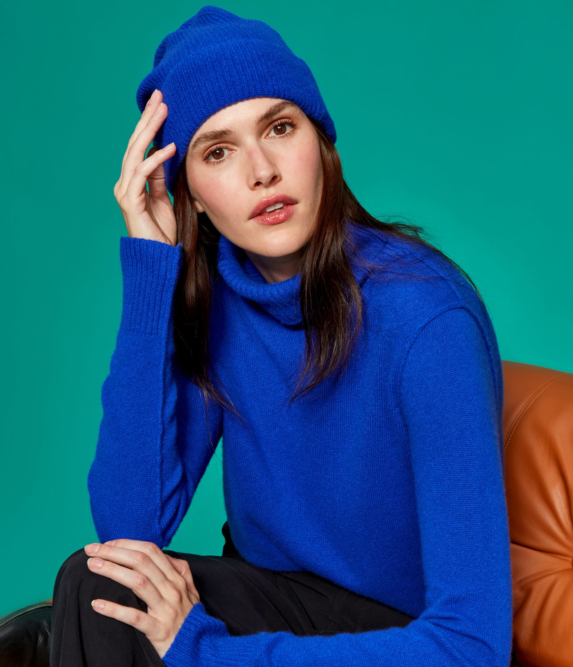 Brenna Cashmere Beanie