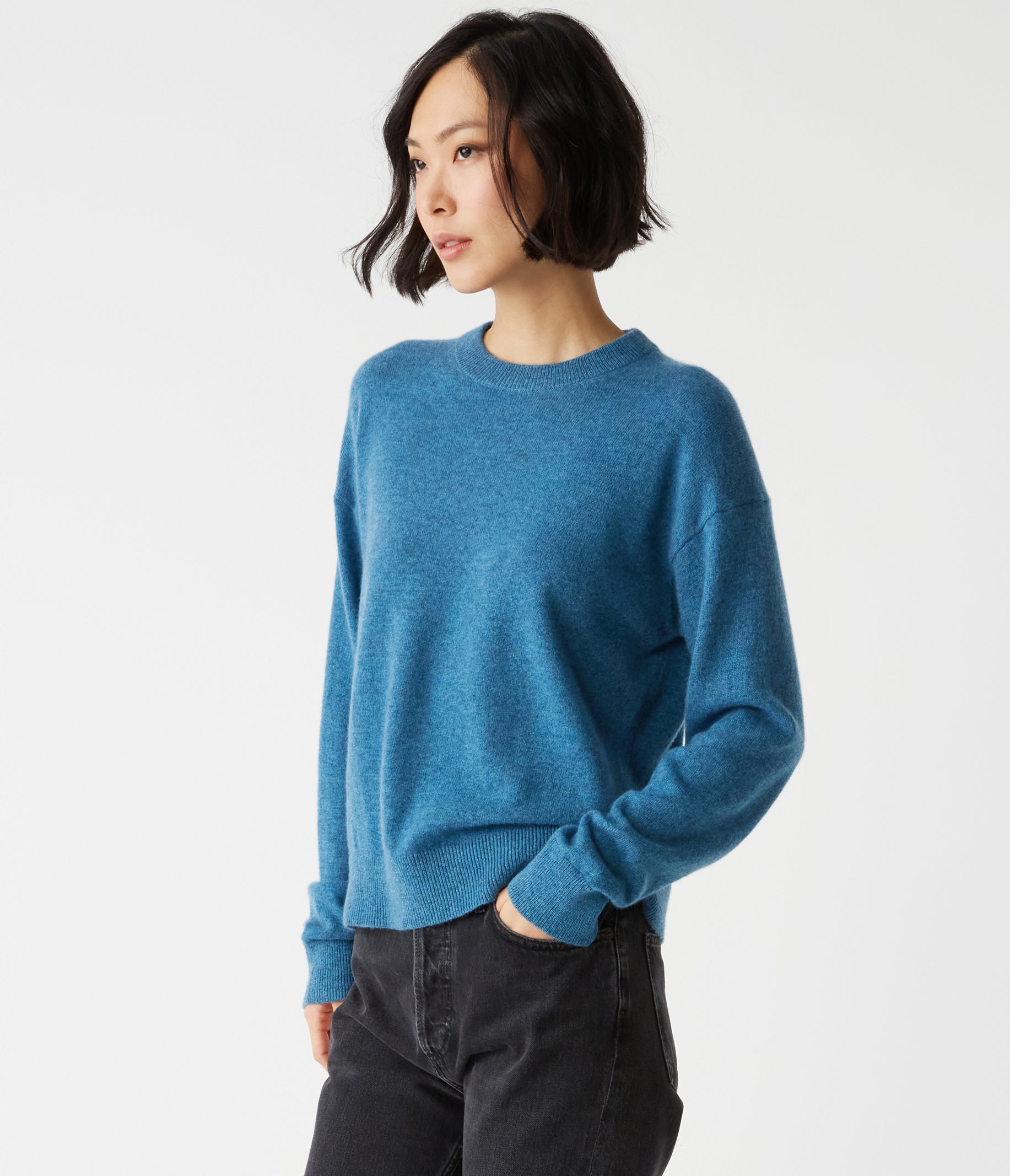 Celeste Crew Neck Cashmere Sweater